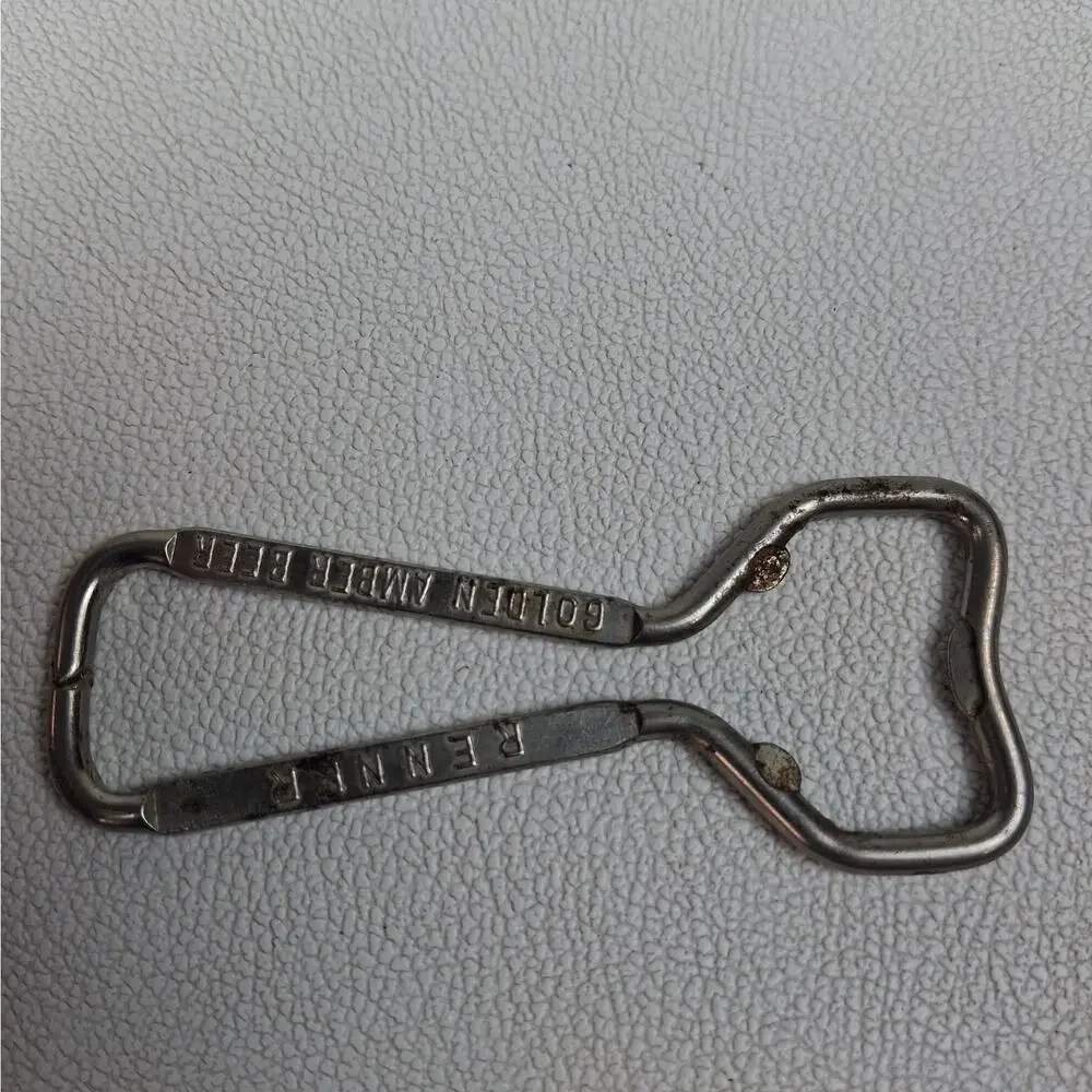 Vintage Renner Brewing Co. Dual-Sided Wire Bottle Opener (Youngstown, OH)